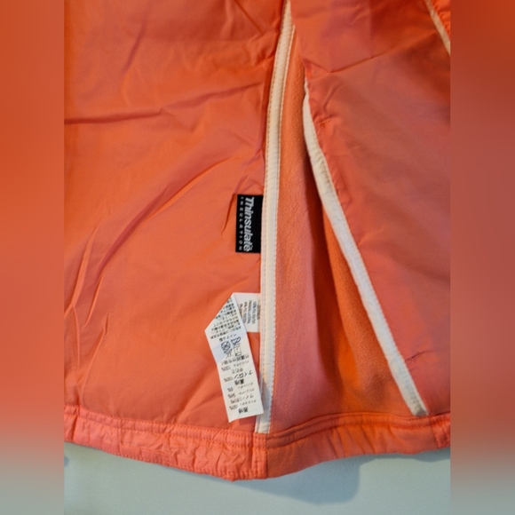 LL Bean XS Quilted Puffer Vest; Double Zip; Zippered Pockets; Thinsulate Lined - Picture 5 of 7